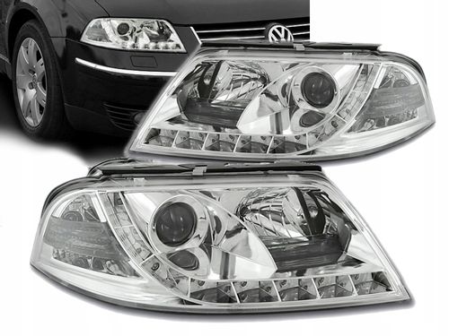 LAMPY VW PASSAT B5 FL 3BG 01-04R DAYLINE LED CHROM na Arena.pl