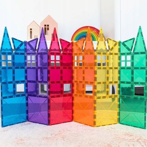 Connetix: 60 el. Klocki magnetyczne Starter Pack Rainbow na Arena.pl