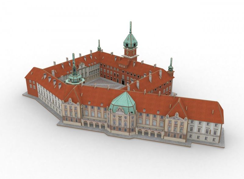 Puzzle 3D Zamek Krolewski MC268H 20268 02682 zdjęcie 5