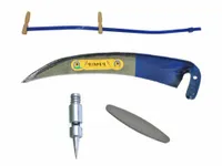 ZESTAW: KOSA7 ręczna ogrodowa+KOSISKO+BABKA+OSEŁKA