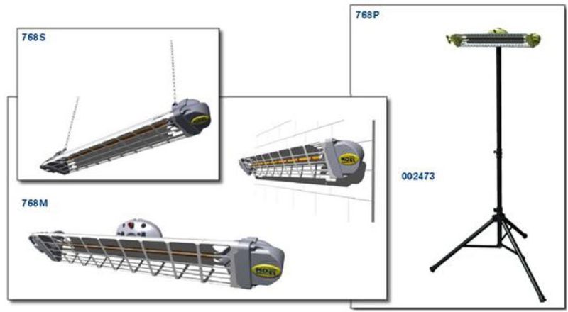 Promiennik Ciepła FIORE BLACK 767NP zdjęcie 11