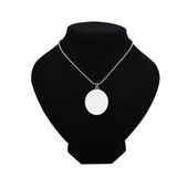 Wisiorek nieśmiertelnik owalny na łańcuszku Sublimacja Termotransfer