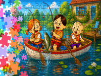 Puzzle tradycyjne - Bolek i Lolek