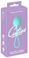 cuties love ball green - zielona kulka do ćwiczeń mięśni dna miednicy 38g