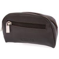 etui na klucze bellugio ze skóry naturalnej - brązowe