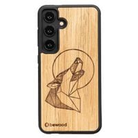 Drewniane Etui Bewood na Samsung Galaxy S24 WILK DĄB