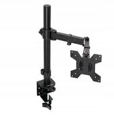 OBROTOWY UCHWYT BIURKOWY DO MONITORA REGULOWANY VESA 10”-27"