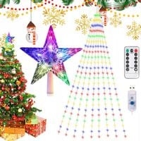 LAMPKI CHOINKOWE 200 LED USB 2M Z PILOT 8 TRYBÓW OŚWIETLENIA