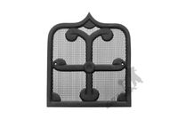 KRATKA WENTYLACYJNA NR 08 HERBOWA ŻELIWNA KOMINKOWA ZEWNĘTRZNA WEWNĘTRZNA SIATKA KRATA RUSZT