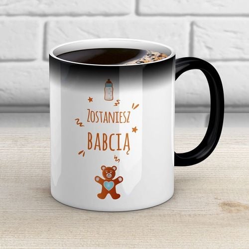 Kubek magiczny - Zostaniesz Babcią na Arena.pl