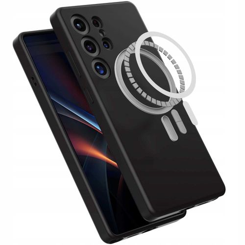 Spacecase Silicone Mag Galaxy S25 Ultra Black na Arena.pl