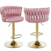 hoker h4-fx velvet różowy (stelaż złoty)