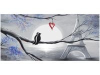 OBRAZ PTAKI ROMANTYCZNYM PARYŻU