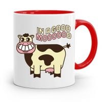 Kubek Czerwony Weterynarza In A Good Moood Prezent Z Nadrukiem Ze Zdjęciem