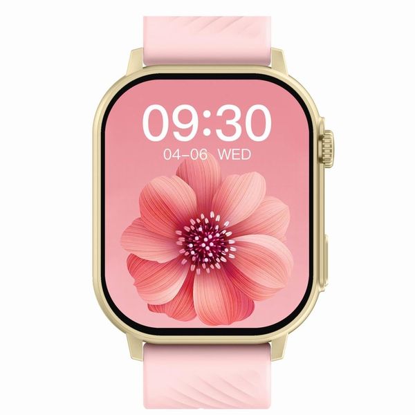 Smartwatch Gravity GT15-7 Różowy Pasek Silikonowy + Złota Bransoleta zdjęcie 5