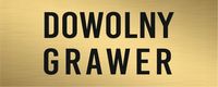 Tabliczka grawerowana Laminat 6x3 cm 500 szt DOWOLNY GRAWER logo złota