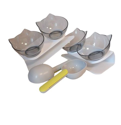 Podwyższone Przechylone Miski Dla Kota Zestaw na Arena.pl