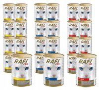 RAFI CAT mokra karma dla kota - mix 3 smaków - puszka 24x415g