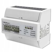 Dwukierunkowy miernik licznik energii 3-fazowy 100A DIN LCD 400V do PV