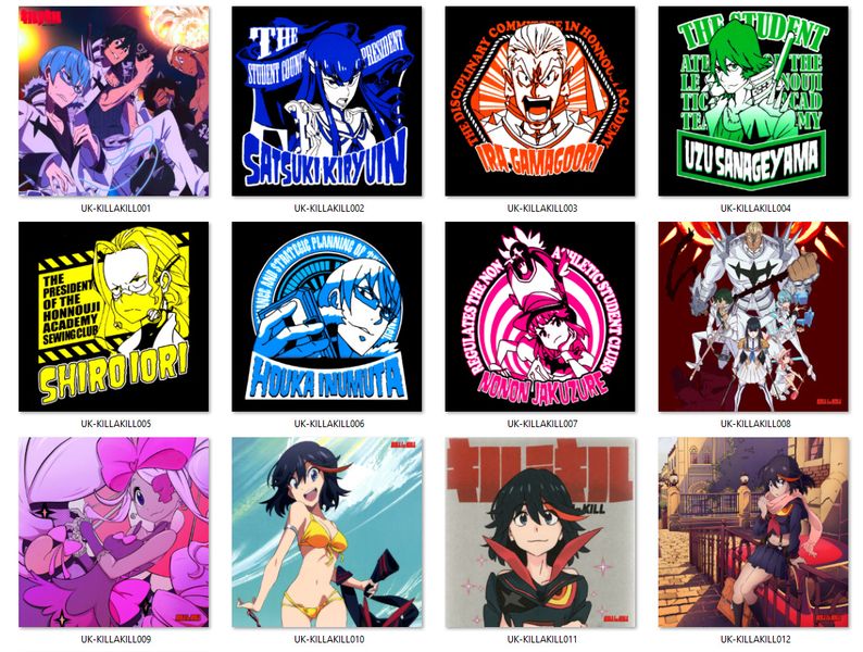 Poduszka kwadratowa Kill La Kill DO WYBORU zdjęcie 2