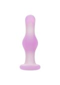silikonowy wibrujący korek analny calexotics lavender haze fioletowy
