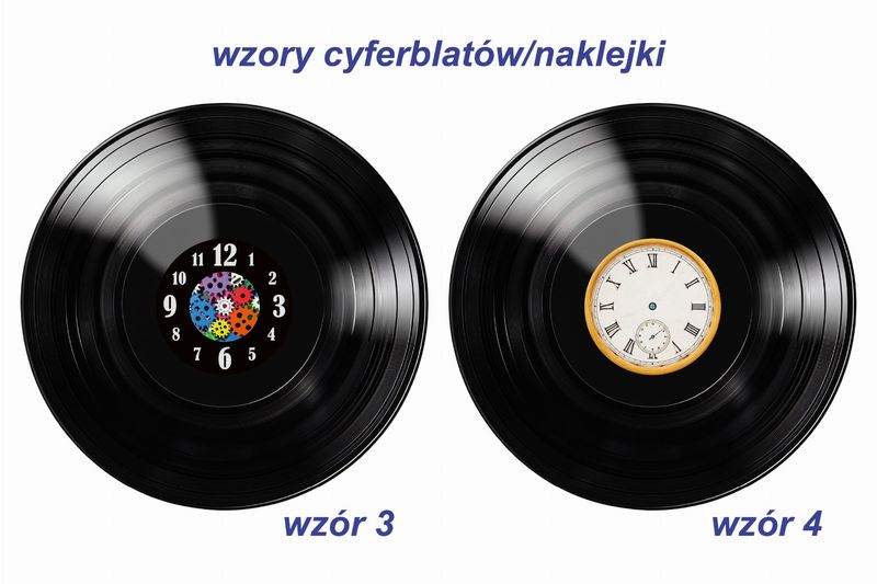 Zegar ścienny z płyty winylowej Eazy-E 1663.14 zdjęcie 7
