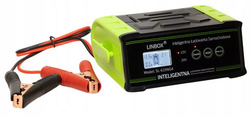 Prostownik Samochodowy do Akumulatorów 24V 12V 30A AGM START-STOP na Arena.pl