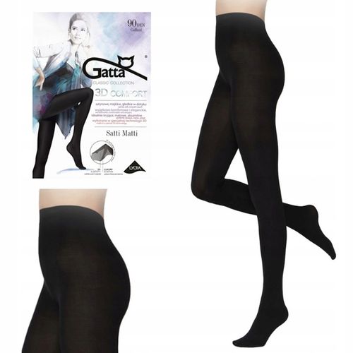 Gatta Rajstopy SATTI MATTI 90 den Lycra NERO 4-L na Arena.pl