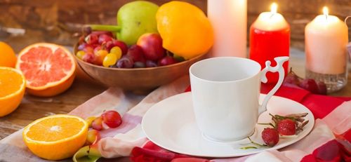 KOMPLET filiżanek 270ml ze spodkiem 2+2 BELLA FIORE zestaw kawowy na Arena.pl