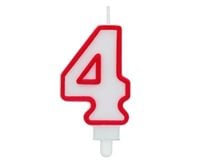 świeczka urodzinowa cyfra ''4'' pf-scc/4