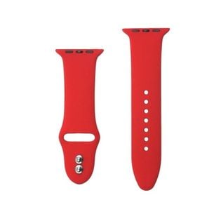 Crong Liquid Band - Pasek do Apple Watch 42/44 mm (czerwony)