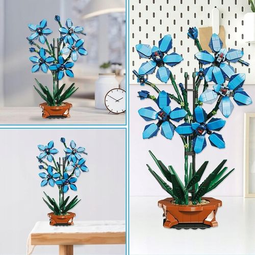 KLOCKI KWIATY BUKIET KONSTRUKCYJNE KREATYWNE PREZENT DLA NIEJ 1097ELEMENTÓW na Arena.pl