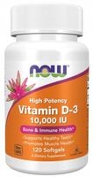 NOW FOODS VITAMIN D3 10000 IU 120k WITAMINA D3 250mcg