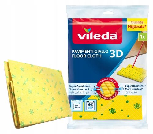 ścierka do podłogi vileda z mikrofibry 3d 1 szt. na Arena.pl