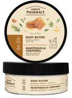 GREEN PHARMACY Masło do ciała Miód manuka i Oliwa z oliwek 200 ml