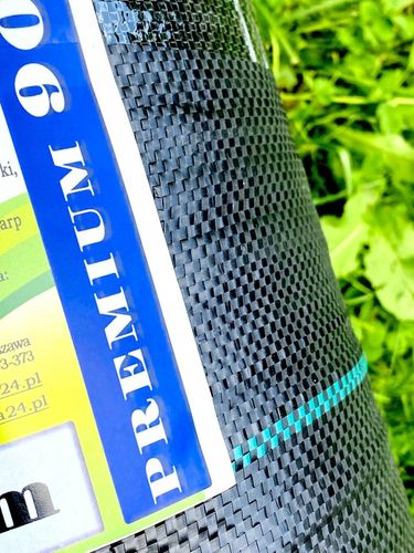 Agrotkanina czarna 1,6x50m 90g mata antychwastowa mocna agrowłóknina na Arena.pl