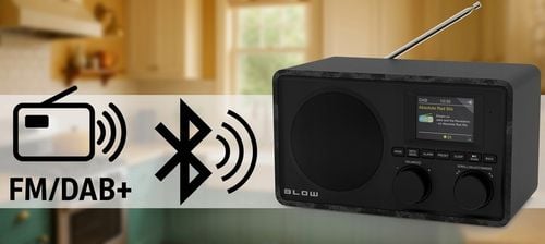 RADIO CYFROWE KUCHENNE RETRO BLUETOOTH LCD DAB+ FM AUX USB TFT 2,4 na Arena.pl