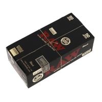 box - 50 x bibułka raw black single wide single window