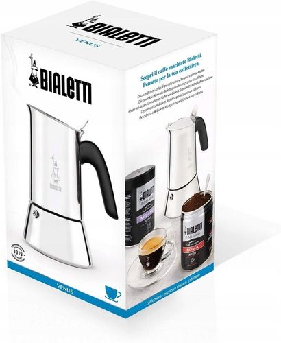 Kawiarka nierdzewna zaparzacz Venus 4 espresso 170ml BIALETTI INDUKCJA na Arena.pl