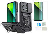 Etui pancerne do XIAOMI REDMI NOTE 13 PRO 5G Slide Ring +folia ochronna TPU