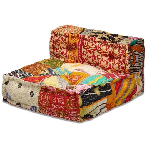 Patchworkowa sofa modułowa 3-osobowa VidaXL na Arena.pl