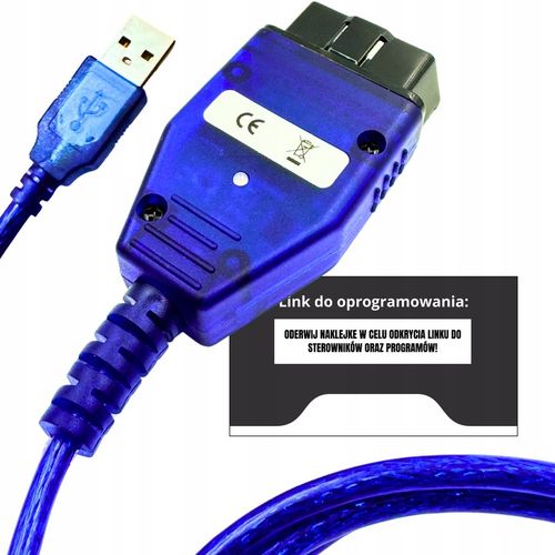 INTERFEJS K DCAN OBD2 INPA ISTA NCS WINKFP DO BMW E E36 E46 E60 E90 E65 NEW na Arena.pl