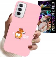 ETUI DO OPPO RENO12 PRO 5G - ŚMIESZNE WZORY I LOVE YOU PIESEK OBUDOWA
