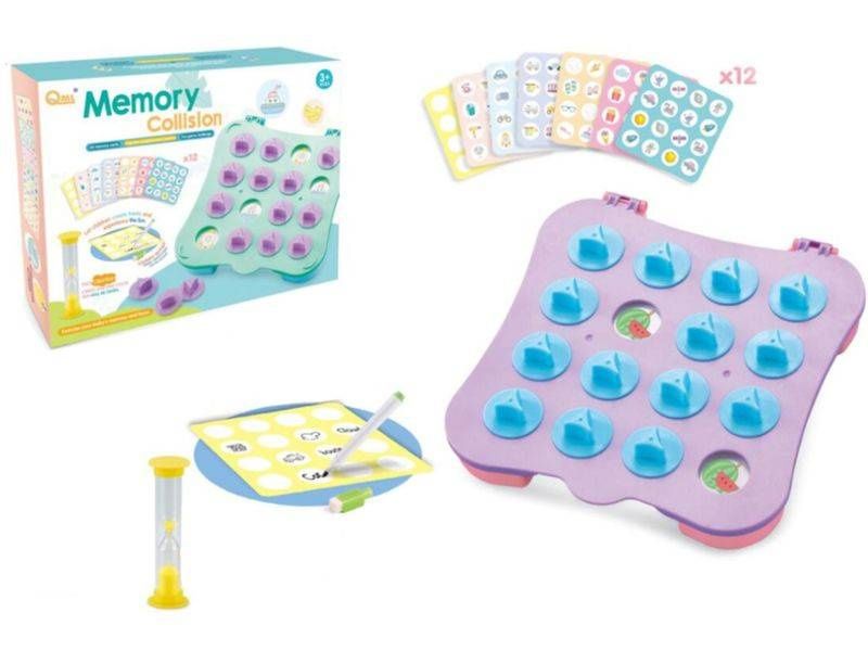 Edukacyjna Gra Memory, Super Na Pamięć, Plansza, Klepsydra, Karty zdjęcie 1