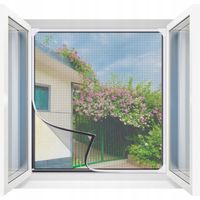 Moskitiera magnetyczna 130 cm x 150 cm szara