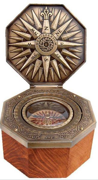 Kompas mosiężny Cardan H43 zdjęcie 1