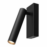 Ścienna lampa LED Roll 50918102 Kaspa 4,2W 3000K tuba do salonu czarna