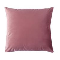 Poduszka dekoracyjna z aksamitu RÓŻ INDYJSKI Różowa Aksamitna Poszewka
