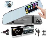 WIDEOREJESTRATOR DOTYKOWY KAMERA COFANIA LUSTERKO