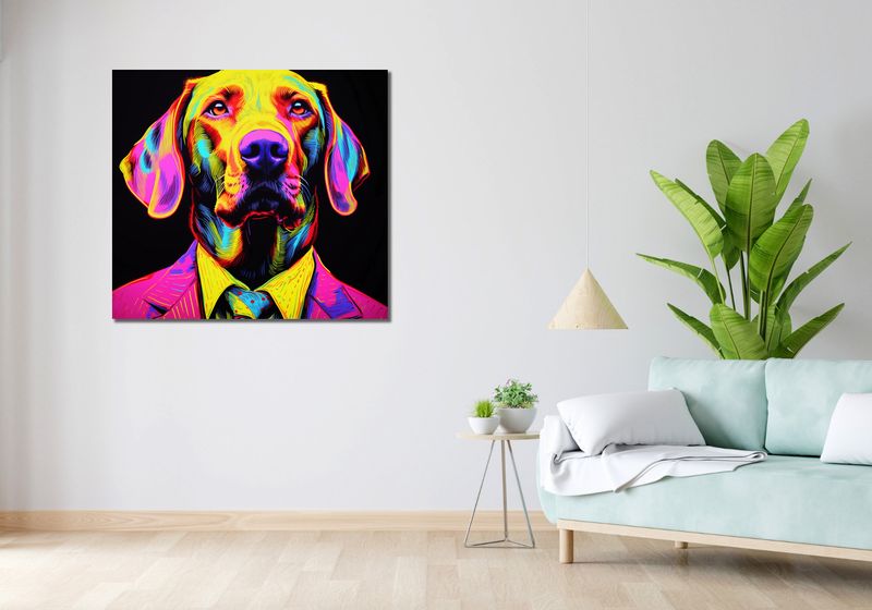 Obraz 100x90cm Barwna Osobowość zdjęcie 2